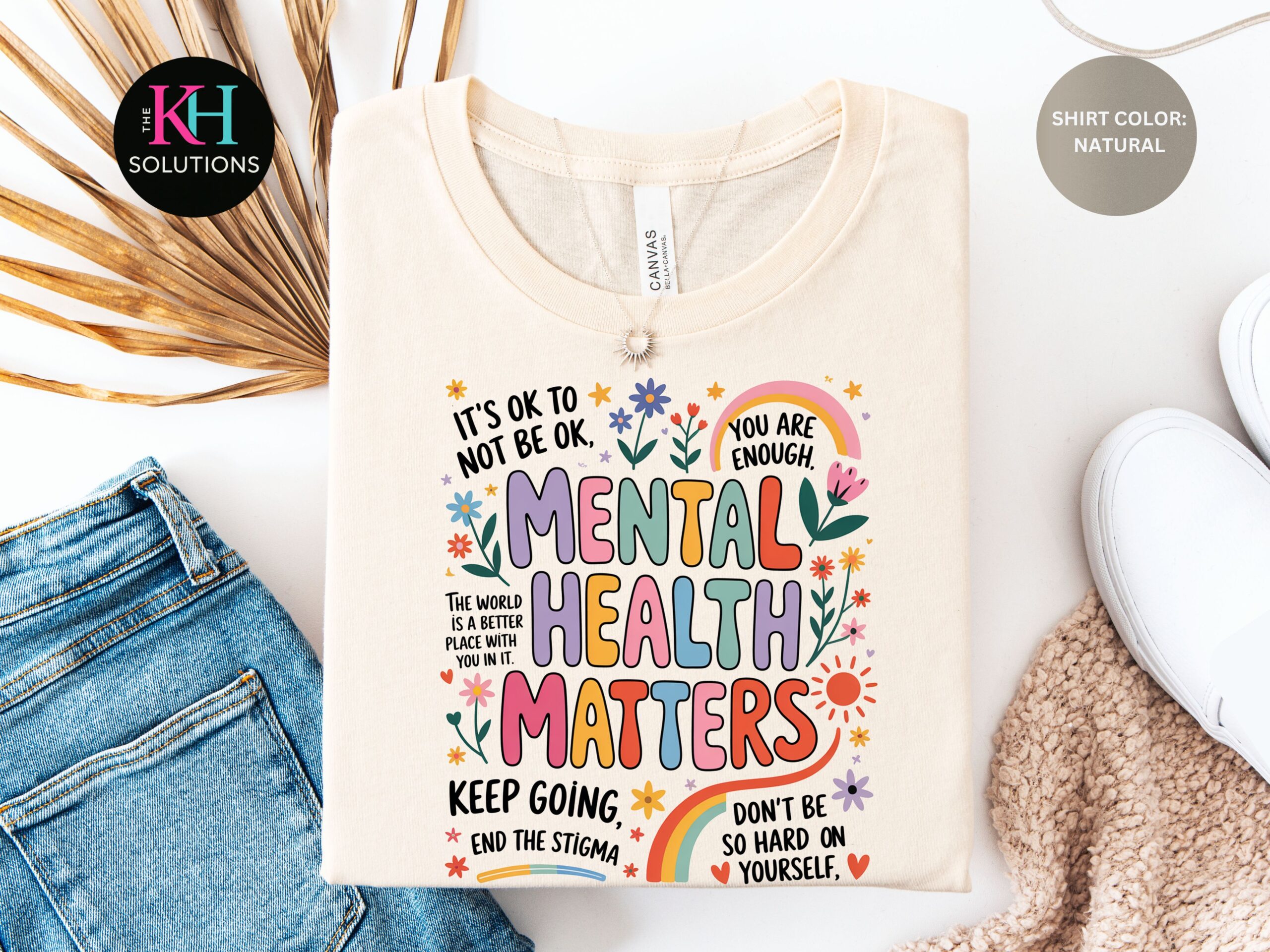 mental health matters shirt – positive mental health awareness tee – therapist counselor self care shirt – bella canvas graphic tee mental health matters shirt – positive mental health awareness tee – therapist counselor self care shirt – bella canvas graphic tee