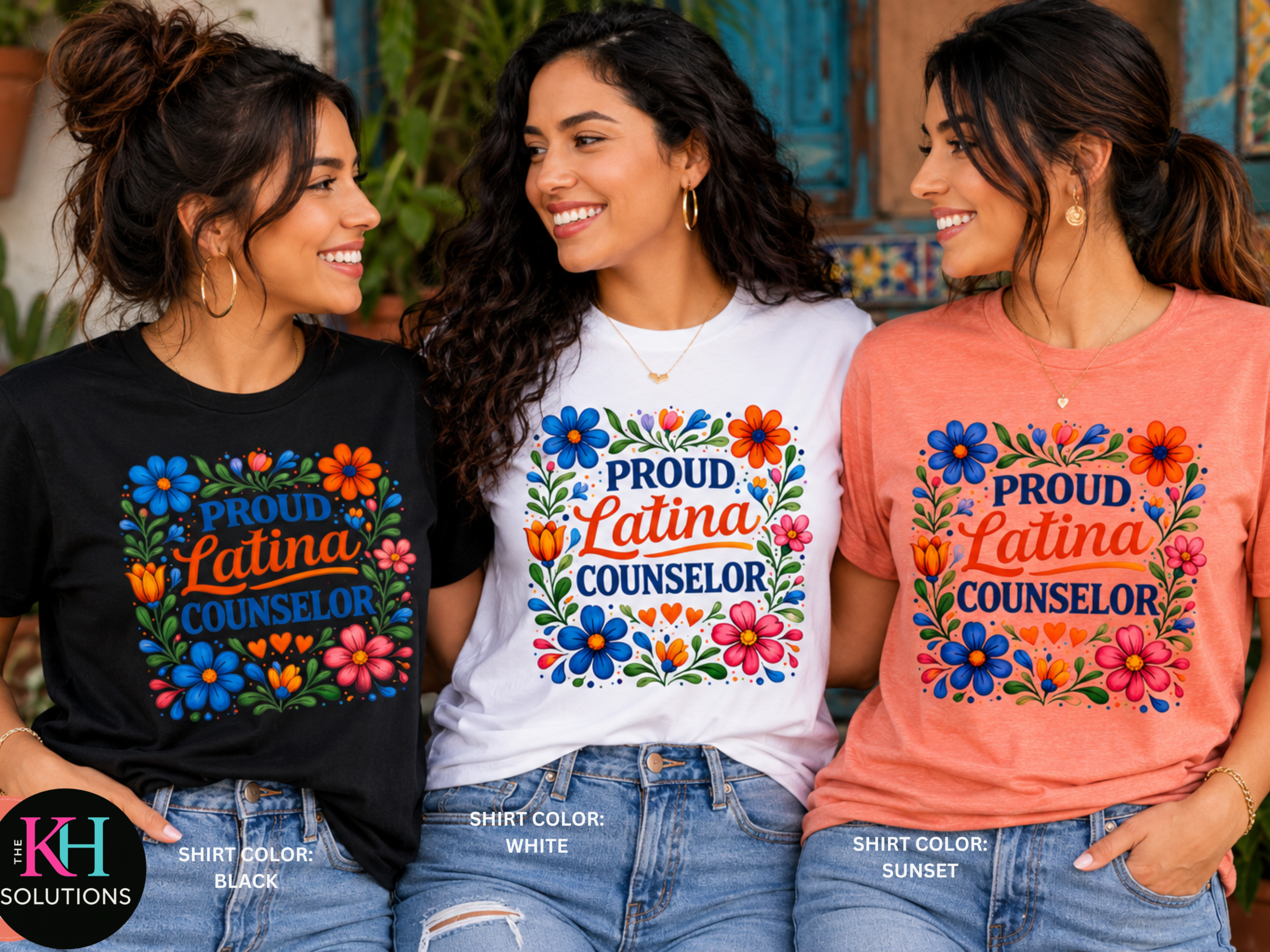 proud latina counselor shirt – floral school counselor tee – hispanic heritage mental health shirt – bella canvas graphic tee proud latina counselor shirt – floral school counselor tee – hispanic heritage mental health shirt – bella canvas graphic tee